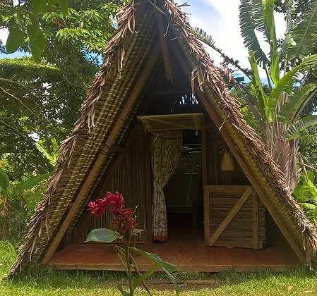 Bungalow éco gite à la ferme Akiba à Nosy Komba
